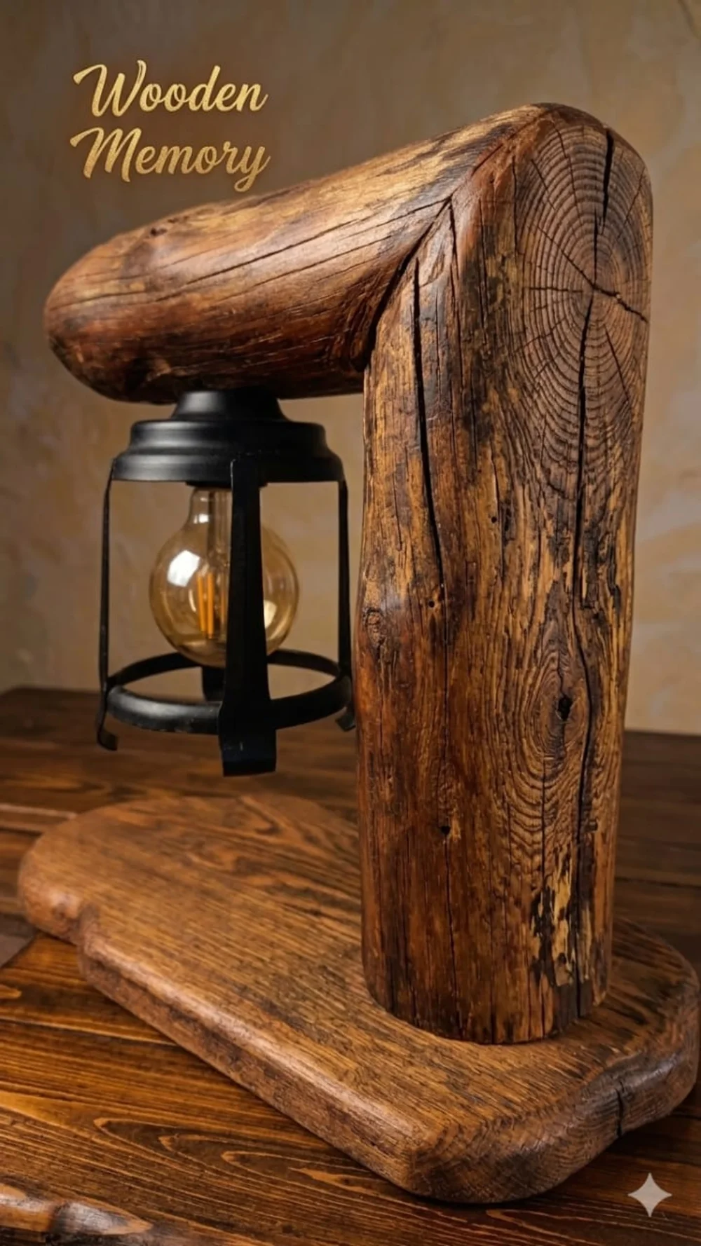 Wooden decorative tree